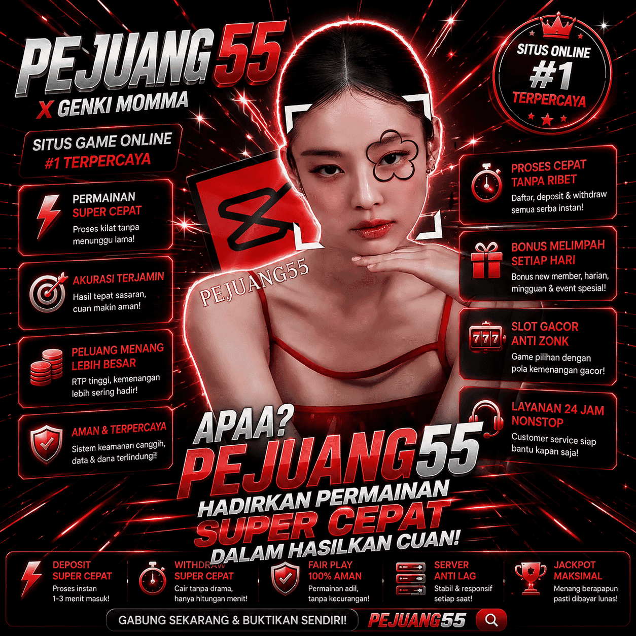 banner Apaa? PEJUANG55 Hadirkan Permainan Super Cepat Dalam Hasilkan Cuan!